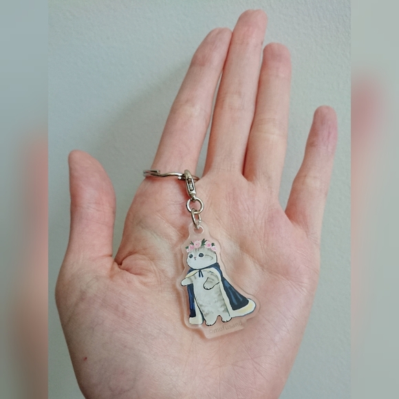 Mofusand - Acrylic Key Ring Charm - Grey Cat - 3/$25 - Picture 5 of 6